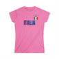 Italy Soft style Women's Football Tee