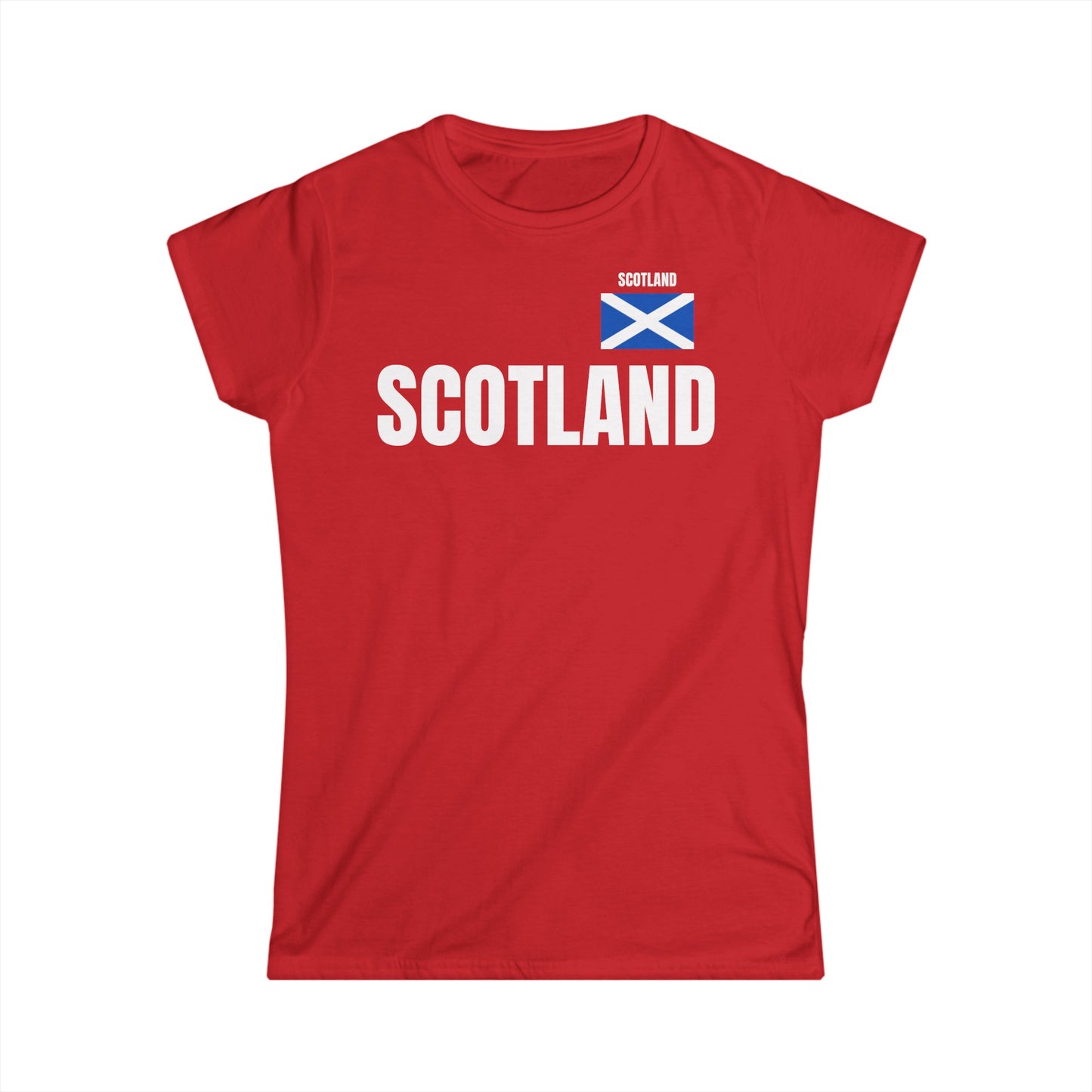 Scotland Soft style Women's Football Tee