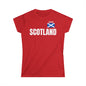 Scotland Soft style Women's Football Tee