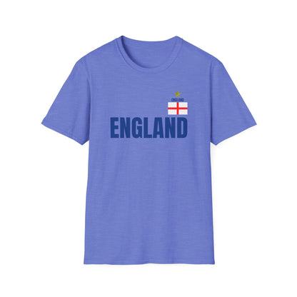 England Football Shirt Gift for Men Sports Wear Ladies England Top for Sports Day