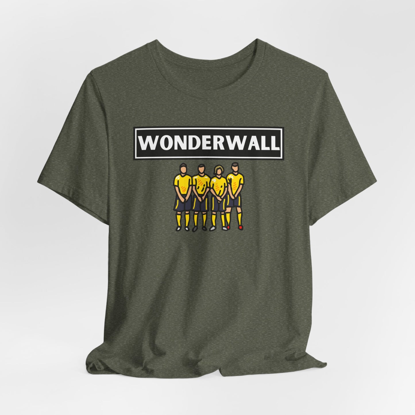 Oasis Wonder Wall Inspired Football T-Shirt