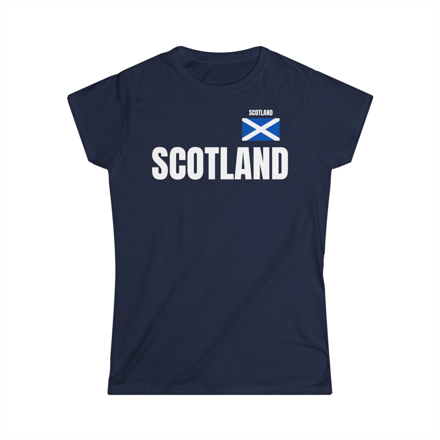 Scotland Soft style Women's Football Tee
