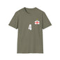England - Number (4) Football T-Shirt