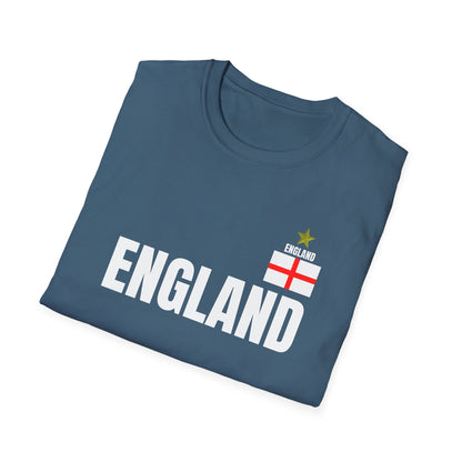 England Football Shirt Gift for Men Sports Wear Ladies England Top for Sports Day