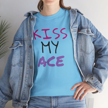 Kiss My Ace Printed tshirt
