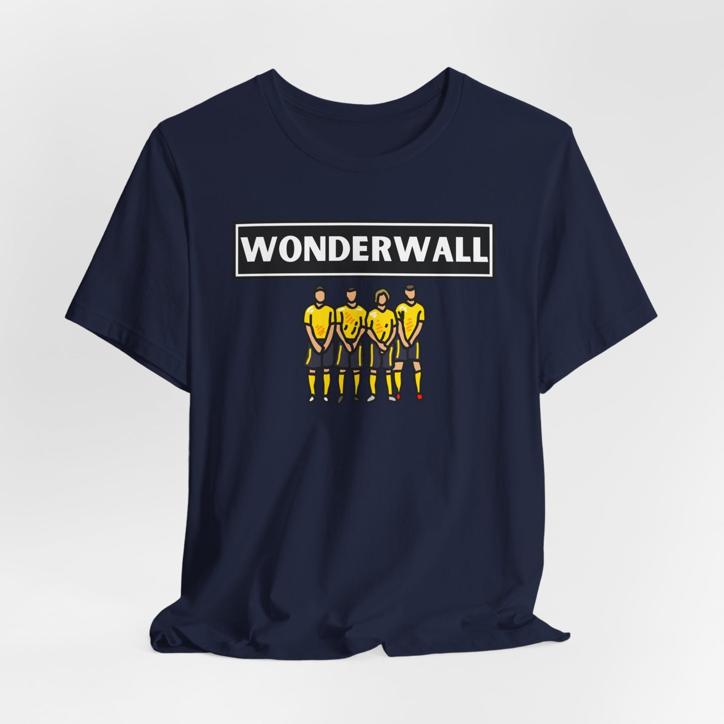 Oasis Wonder Wall Inspired Football T-Shirt