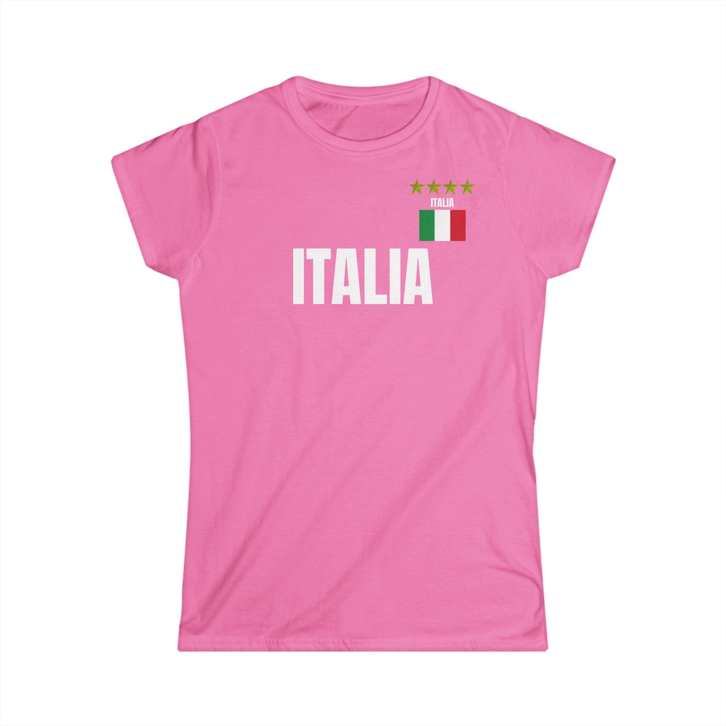Italy Soft style Women's Football Tee