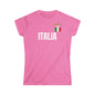 Italy Soft style Women's Football Tee