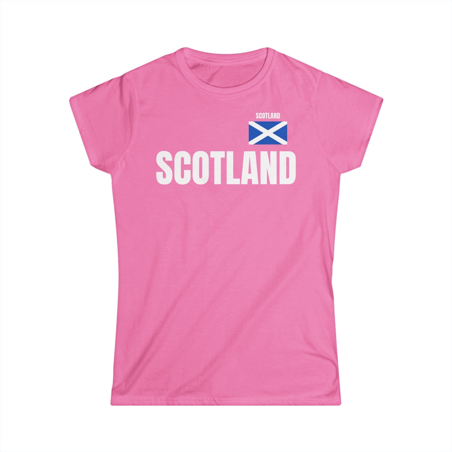 Scotland Soft style Women's Football Tee