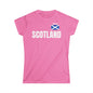 Scotland Soft style Women's Football Tee
