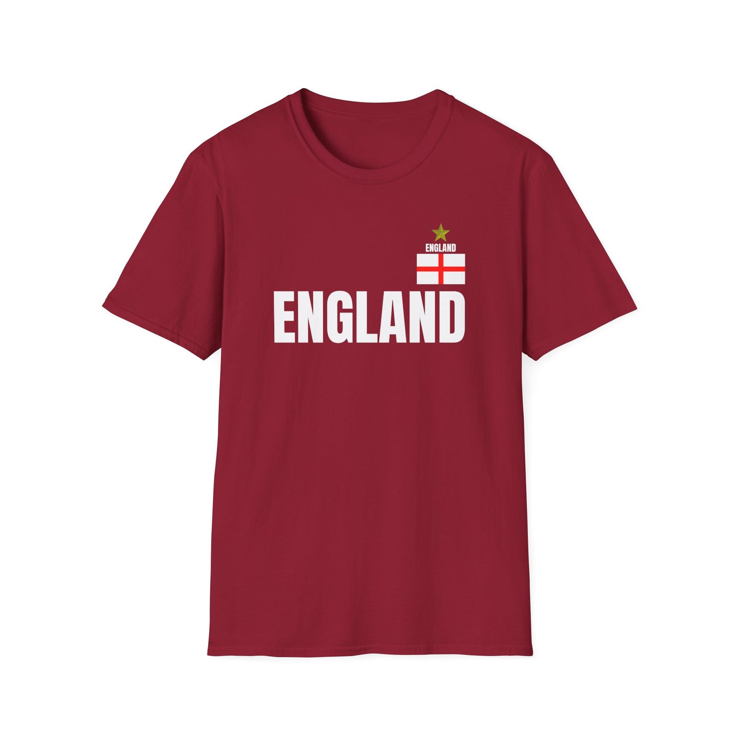 England Football Shirt Gift for Men Sports Wear Ladies England Top for Sports Day