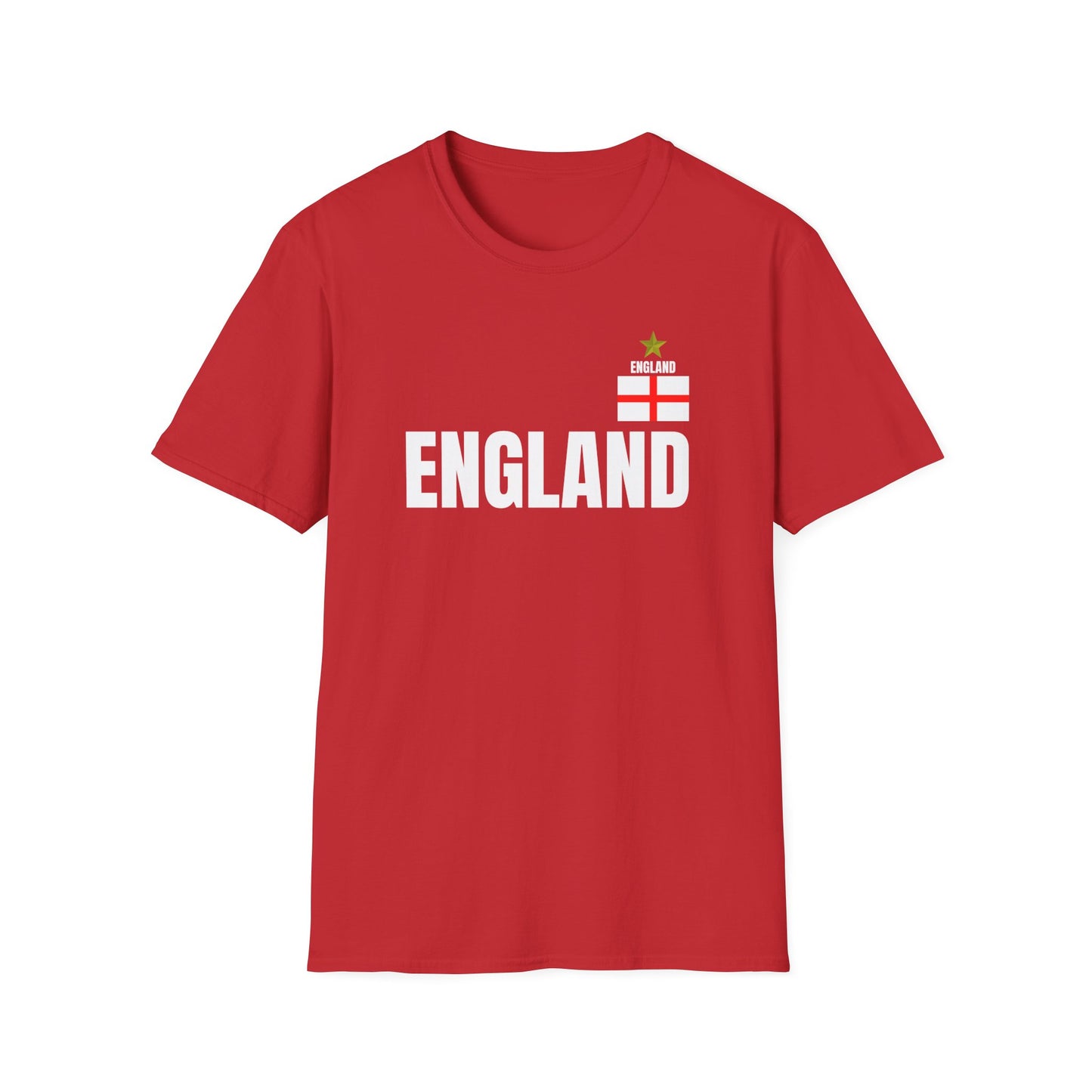 England Football Shirt Gift for Men Sports Wear Ladies England Top for Sports Day