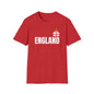 England Football Shirt Gift for Men Sports Wear Ladies England Top for Sports Day